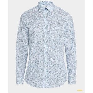 Blue and White Floral Paul smith shirt size 15.5